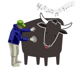 Listening music and taking massage